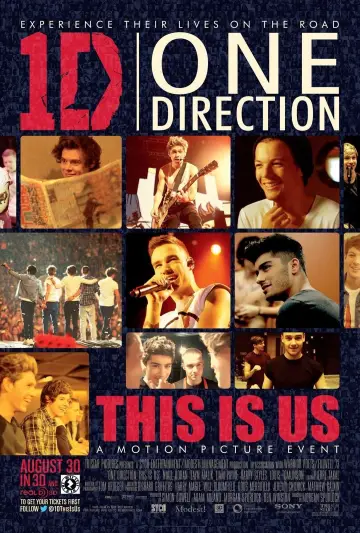 Plakat do filmu "One Direction: This Is Us" #101704