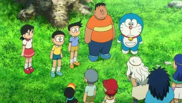 Zasłona do filmu "映画ドラえもん のび太と奇跡の島 ～アニマル アドベンチャー～" #338173