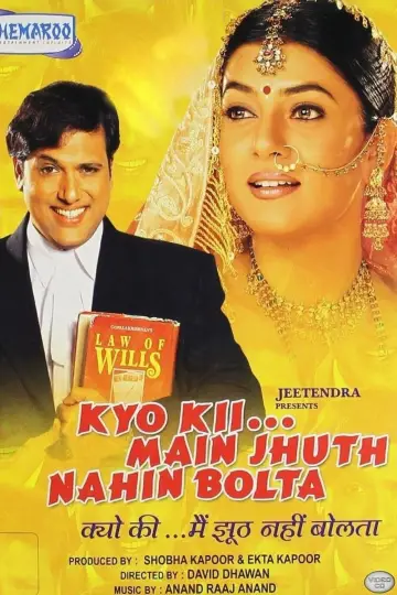 Plakat do filmu "क्योंकि... मैं झूठ नहीं बोलता" #1826846