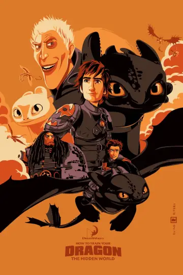 Plakat do filmu "Jak wytresować smoka 3" #589645