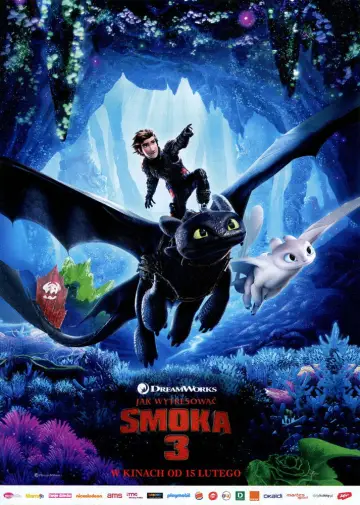 Plakat do filmu "Jak wytresować smoka 3" #589647