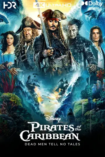 Plakat do filmu "Piraci z Karaibów. Zemsta Salazara" #270377