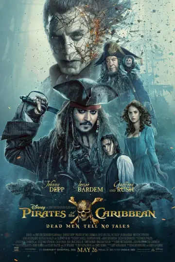 Plakat do filmu "Piraci z Karaibów. Zemsta Salazara" #27813