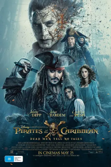 Plakat do filmu "Piraci z Karaibów. Zemsta Salazara" #27843
