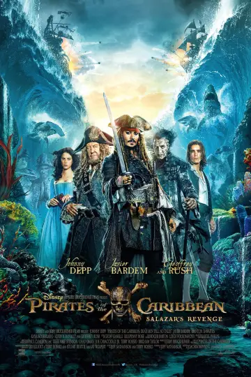 Plakat do filmu "Piraci z Karaibów. Zemsta Salazara" #642478