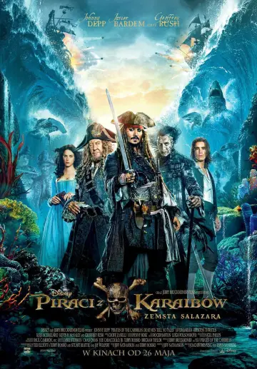 Plakat do filmu "Piraci z Karaibów. Zemsta Salazara" #642486