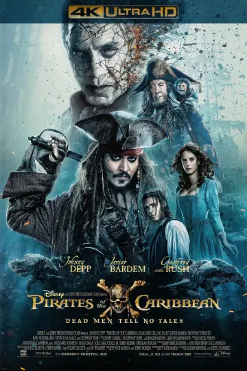 Plakat do filmu "Piraci z Karaibów. Zemsta Salazara" #642508