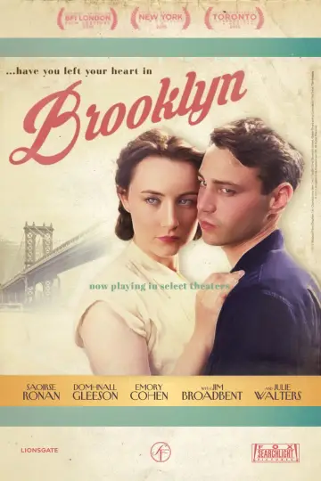 Plakat do filmu "Brooklyn" #884940