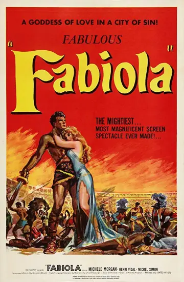 Plakat do filmu "Fabiola" #1623216