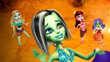 Zasłona do filmu "Monster High: Ucieczka ze Skalnej Czaszki" #437593