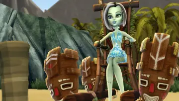 Zasłona do filmu "Monster High: Ucieczka ze Skalnej Czaszki" #437594