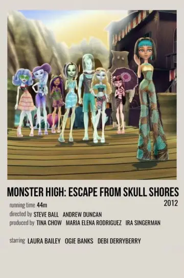 Plakat do filmu "Monster High: Ucieczka ze Skalnej Czaszki" #459405