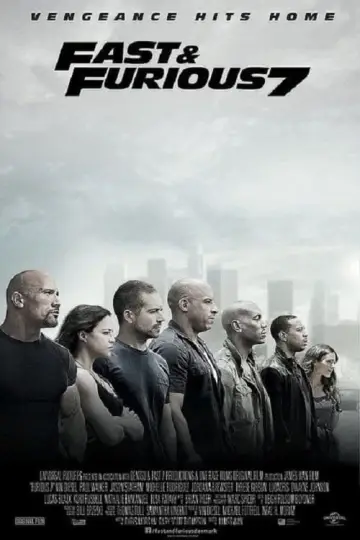 Plakat do filmu "Szybcy i wściekli 7" #18491