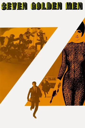 7 uomini d'oro plakat