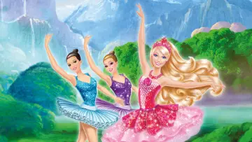Zasłona do filmu "Barbie i magiczne baletki" #258989