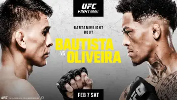 Zasłona do filmu "UFC Fight Night 266: Bautista vs. Oliveira" #573511