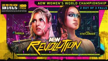 Zasłona do filmu "AEW Revolution" #768866