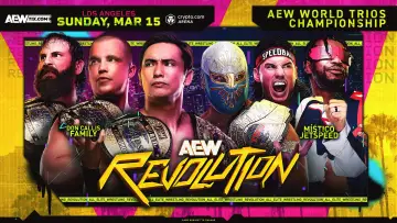 Zasłona do filmu "AEW Revolution" #768872