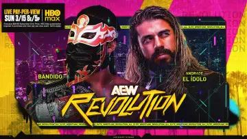 Zasłona do filmu "AEW Revolution" #768880