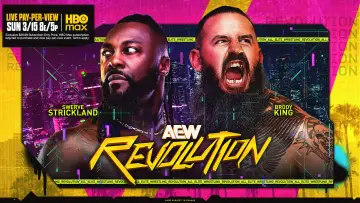 Zasłona do filmu "AEW Revolution" #768881