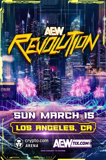 Plakat do filmu "AEW Revolution" #768897