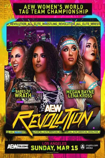 Plakat do filmu "AEW Revolution" #768900