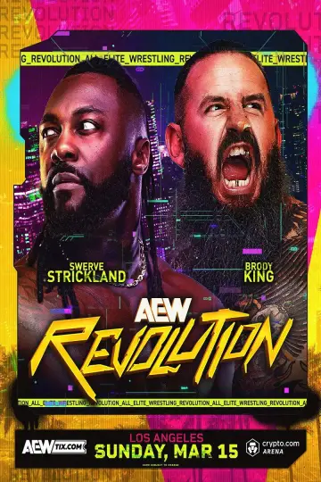 Plakat do filmu "AEW Revolution" #768901