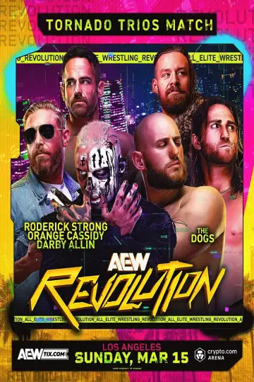 Plakat do filmu "AEW Revolution" #768905