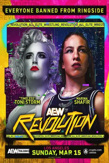 Plakat do filmu "AEW Revolution" #768906