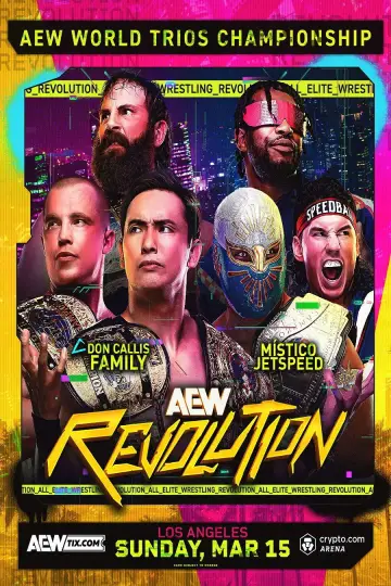 Plakat do filmu "AEW Revolution" #768907