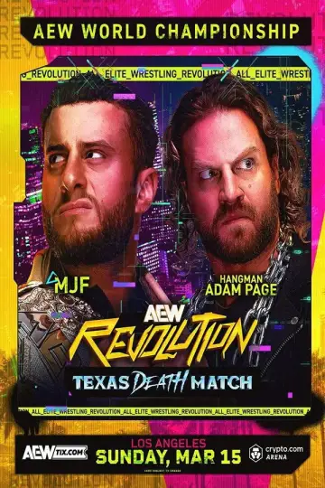 Plakat do filmu "AEW Revolution" #768908
