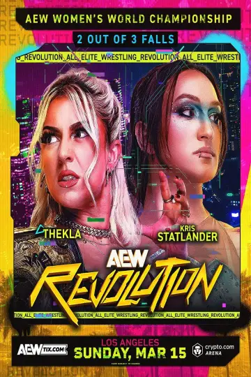 Plakat do filmu "AEW Revolution" #768909