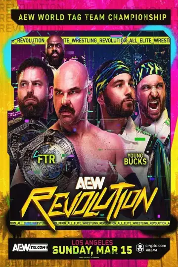 Plakat do filmu "AEW Revolution" #768910