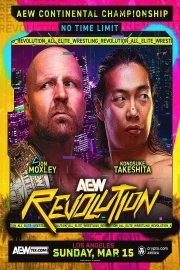 Plakat do filmu "AEW Revolution" #768911