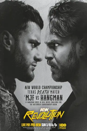 Plakat do filmu "AEW Revolution" #768919