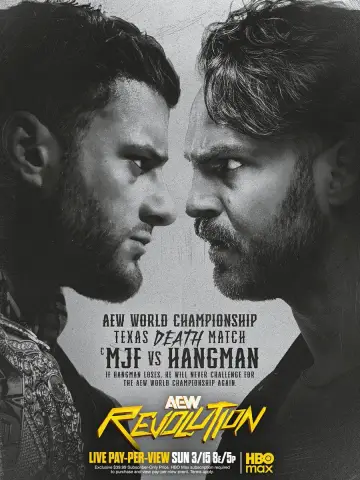 Plakat do filmu "AEW Revolution" #768922