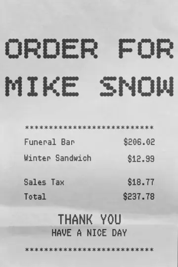 Plakat do filmu "Order for Mike Snow" #557278