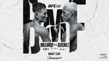 Zasłona do filmu "UFC 326: Holloway vs. Oliveira 2" #619119