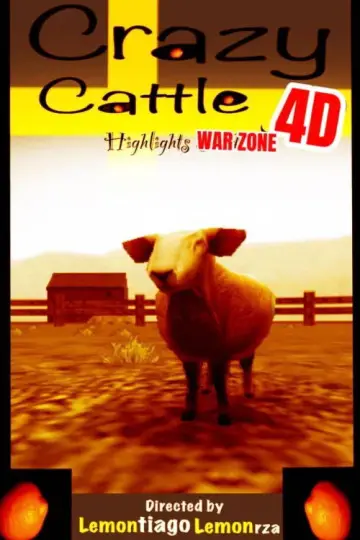 Crazy Cattle 4D: Highlights War Zone plakat