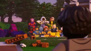 Zasłona do filmu "LEGO Marvel X-Men: Robotic Hunter Sentinels Attack the X-Mansion!" #1201998