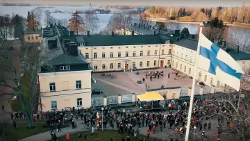 Zasłona do filmu "Taistelu Lapinlahdesta" #563322