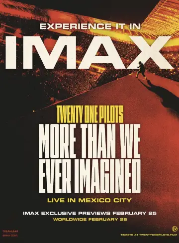 Plakat do filmu "Twenty One Pilots: More Than We Ever Imagined" #534210