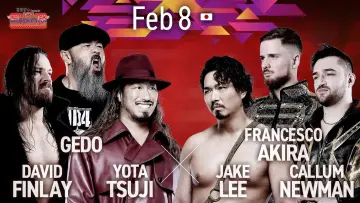 Zasłona do filmu "NJPW Road to The New Beginning 2026 - Day 10" #544168