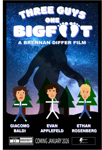 Plakat do filmu "Three Guys, One Bigfoot" #543182