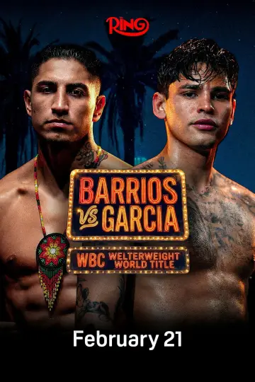 Mario Barrios vs. Ryan Garcia plakat