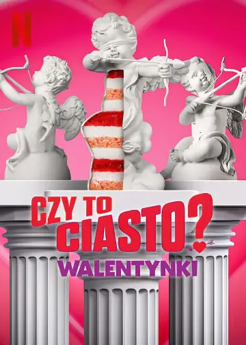 Czy to ciasto? Walentynki plakat