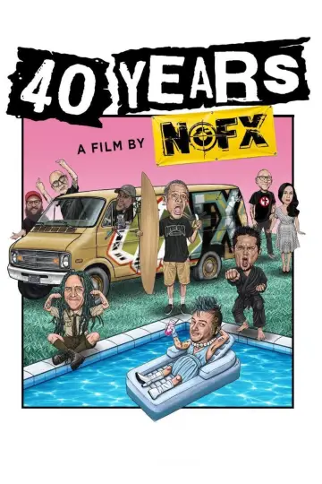 Plakat do filmu "40 Years of Fuckin