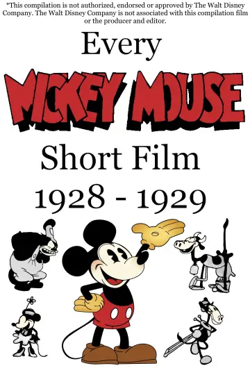 Every 1920s Mickey Mouse Short Film plakat