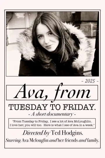 Plakat do filmu "Ava, From Tuesday to Friday" #573486