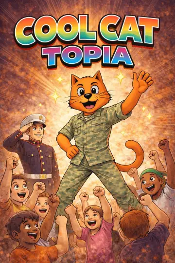 Cool Cat Topia - Kids' Paradise plakat